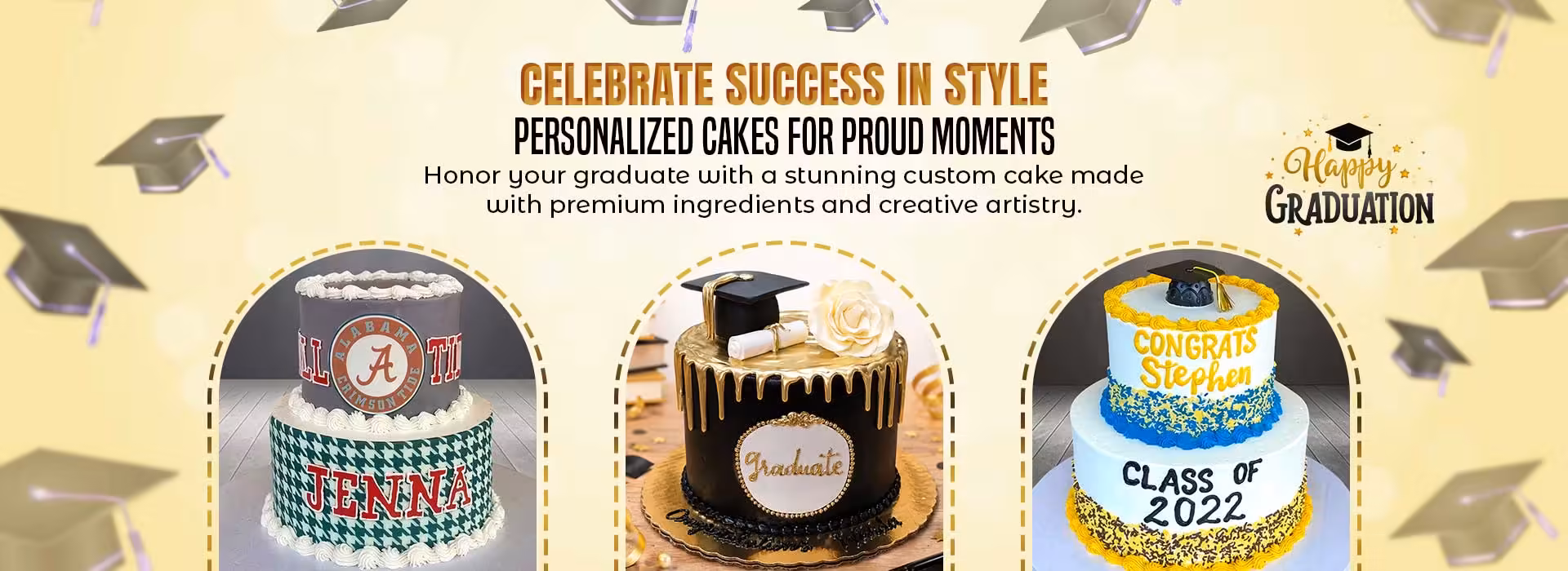 custom graduation cakes